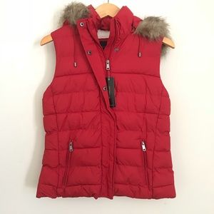 NWT Banana Republic Red Vest